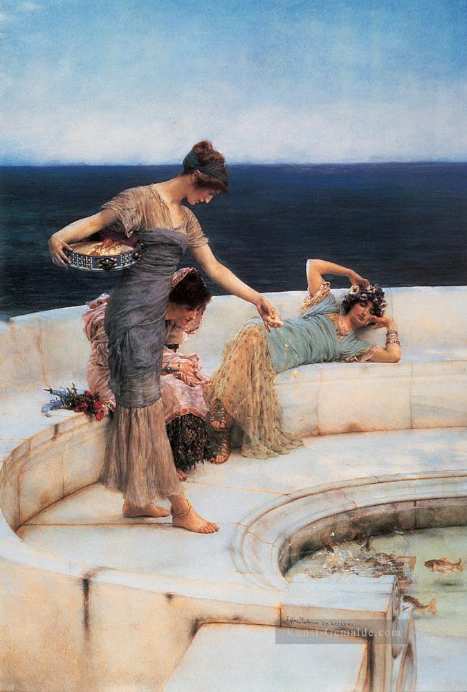 Silver Favoriten romantischer Sir Lawrence Alma Tadema Ölgemälde